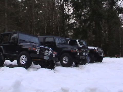 2005 Jeep Wrangler - air down time