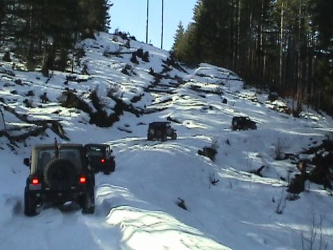 2005 Jeep Wrangler - Here we go heading up the trail
