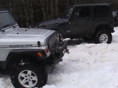2005 Jeep Wrangler - Back at Rogers to air up