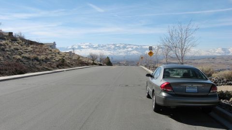 2003 Ford Taurus - Snow-capped mountains