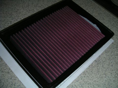 2002 BMW M3 - A K&N air filter is shown, likely for engine intake maintenance.