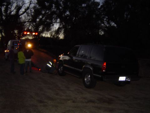 1989 Ford Bronco - Loading up on the rollback