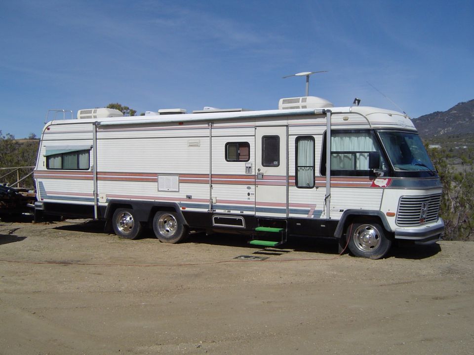 Motorhome where we stayed