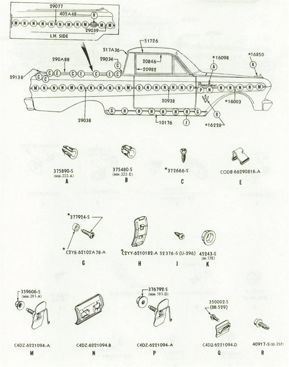 65 Trim Fasteners