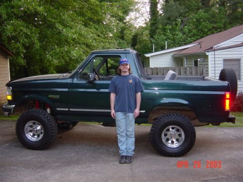 1995 Ford Bronco - Goober and his big truck.