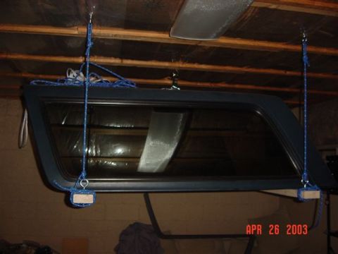 1995 Ford Bronco - Top storage