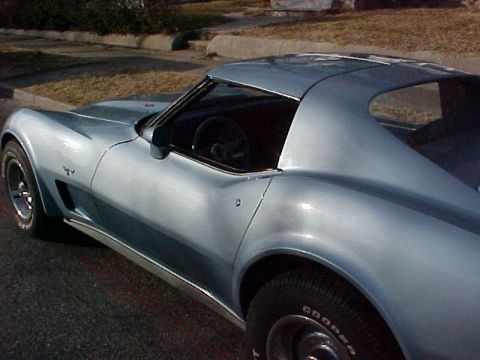 1977 Chevrolet Corvette - This 1977 Chevrolet Corvette is shown from the front quarter angle.