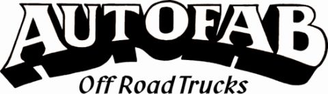 1990 Ford Bronco - Logo for AUTOFAB Off Road Trucks.