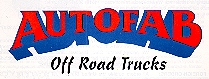 1990 Ford Bronco - Logo for AUTOFAB Off Road Trucks.