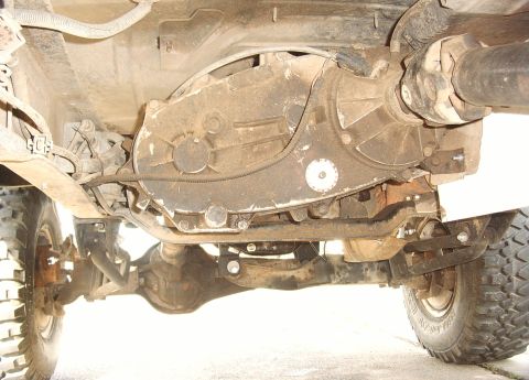 1987 Ford Bronco - underneath view of radius arms
