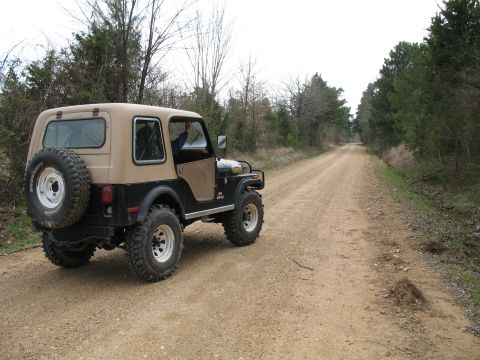 1993 Ford Bronco - The dirt roads are nice this time of year.