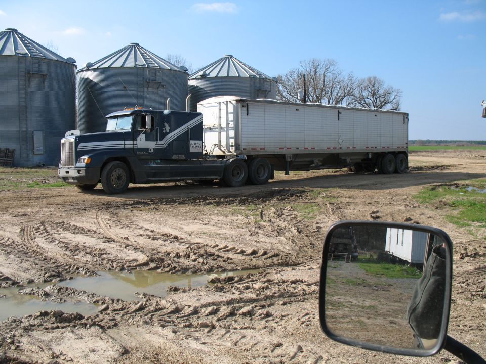 truck finally arrived