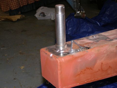 1993 Ford Bronco - This is a part of a trailer hitch receiver, not a 1993 Ford Bronco rear bumper.