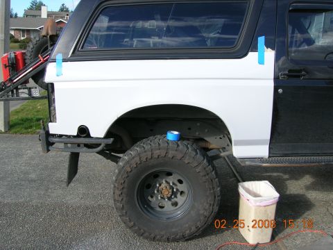 1996 Ford Bronco - The body style of this Ford Bronco suggests a model year between 1992 and 1996.