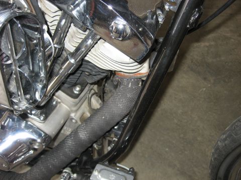 1979 Harley-Davidson FXRT Sport Glide - pics of installing a Revtech 5 spd in a 4 spd case with kicker into Shovelhead