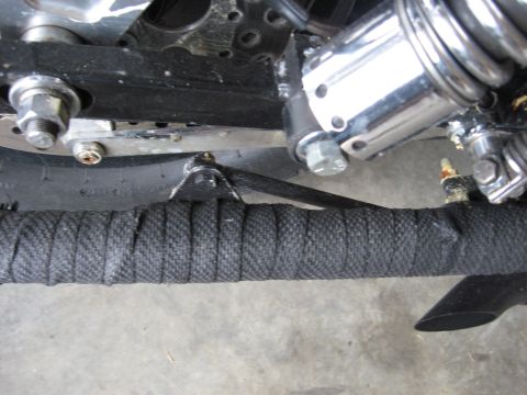 1979 Harley-Davidson FXRT Sport Glide - pics of installing a Revtech 5 spd in a 4 spd case with kicker into Shovelhead