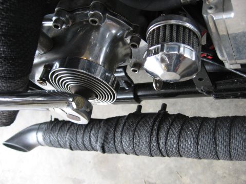 1979 Harley-Davidson FXRT Sport Glide - pics of installing a Revtech 5 spd in a 4 spd case with kicker into Shovelhead
