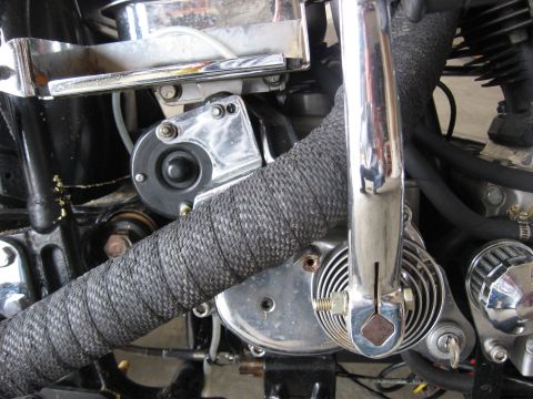 1979 Harley-Davidson FXRT Sport Glide - pics of installing a Revtech 5 spd in a 4 spd case with kicker into Shovelhead