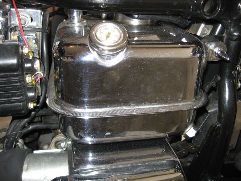 1979 Harley-Davidson FXRT Sport Glide - pics of installing a Revtech 5 spd in a 4 spd case with kicker into Shovelhead