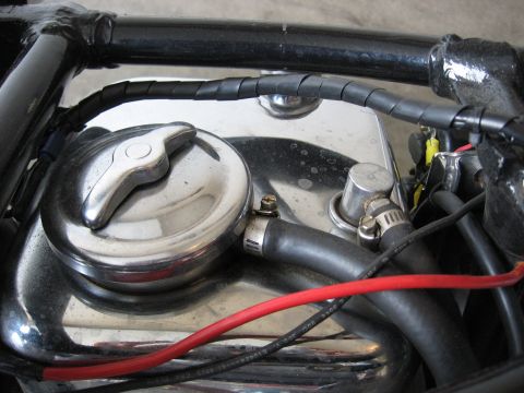 1979 Harley-Davidson FXRT Sport Glide - pics of installing a Revtech 5 spd in a 4 spd case with kicker into Shovelhead