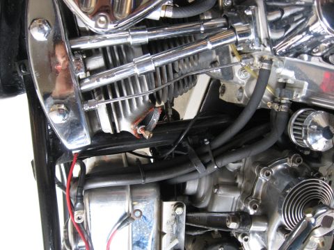 1979 Harley-Davidson FXRT Sport Glide - pics of installing a Revtech 5 spd in a 4 spd case with kicker into Shovelhead