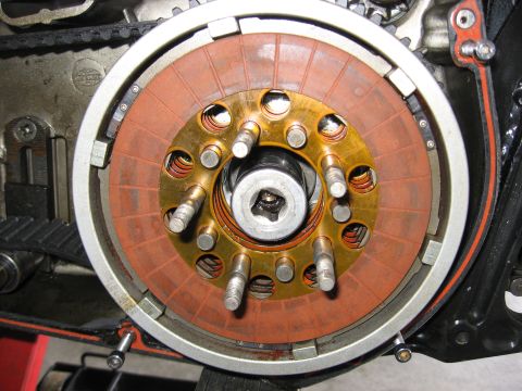1979 Harley-Davidson FXRT Sport Glide - pics of installing a Revtech 5 spd in a 4 spd case with kicker into Shovelhead
