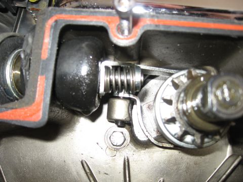 1979 Harley-Davidson FXRT Sport Glide - pics of installing a Revtech 5 spd in a 4 spd case with kicker into Shovelhead