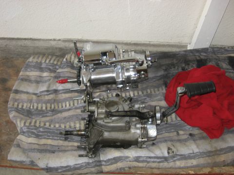 1979 Harley-Davidson FXRT Sport Glide - pics of installing a Revtech 5 spd in a 4 spd case with kicker into Shovelhead