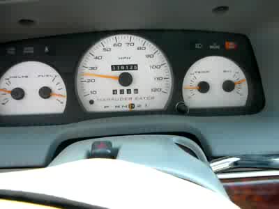 1997 Mercury Grand Marquis - 3/4 throttle on Takeoff. WOT after the 1-2 shift.