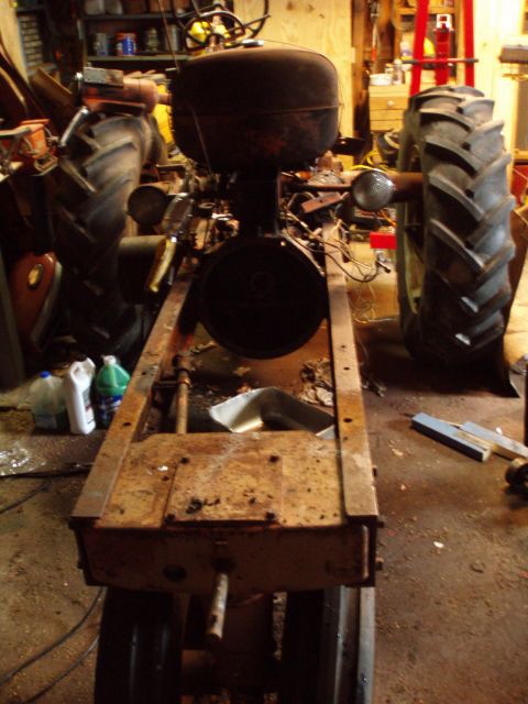1991 Pontiac Firebird - engine removed to change rear main seal