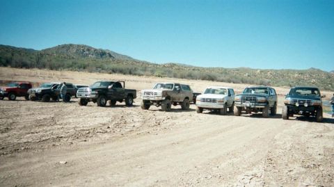 1993 Ford Bronco - Same as the last one, with some more of the Nissan guys in there...
