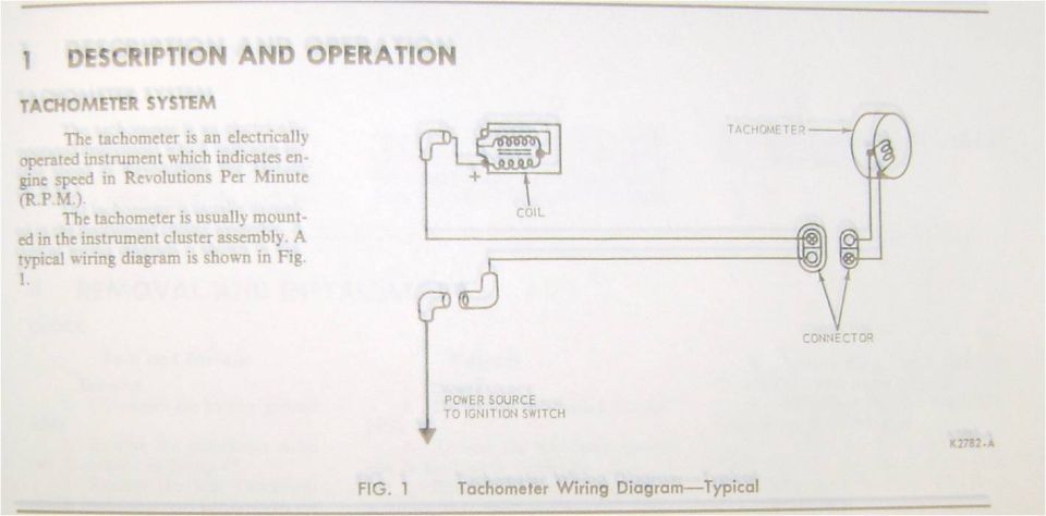 Tachometer Wiring