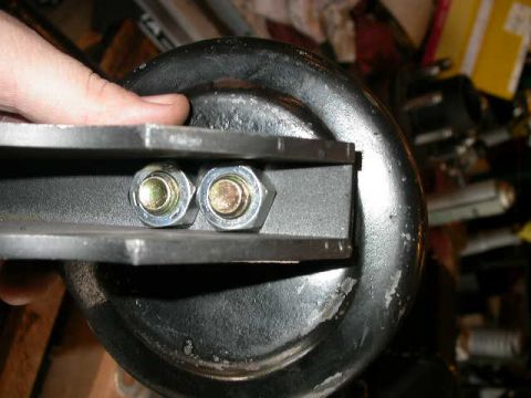 1990 Ford Bronco - Note that with the 9/16" nuts the sides of the radius arm mounts will hold them captive, so there is no need to hold the nut with a wrench…