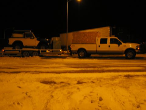 2000 Ford F-250 - Rest area in WY on I-80 west of Rawlins