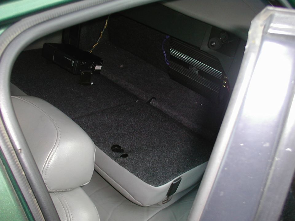 Changer/amp/back seat