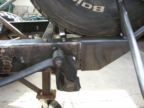 1995 Ford Bronco - Off-road vehicle frame and suspension components are shown in detail.