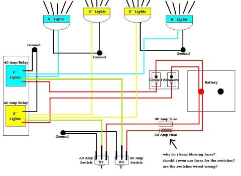 1992 Ford Bronco - wiring diagram (with problem)