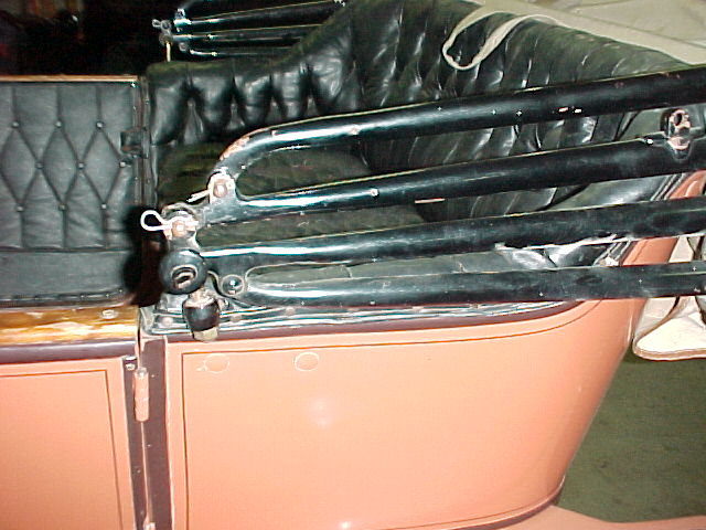 Top irons are in nice shape but front bow is broken