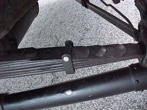 1913 Ford Model T - Taper leaf rear spring