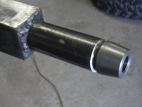 1991 Ford Bronco - weld in bung for the Johnie Joint