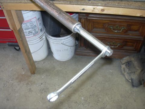 1991 Ford Bronco - tapping the tie rod