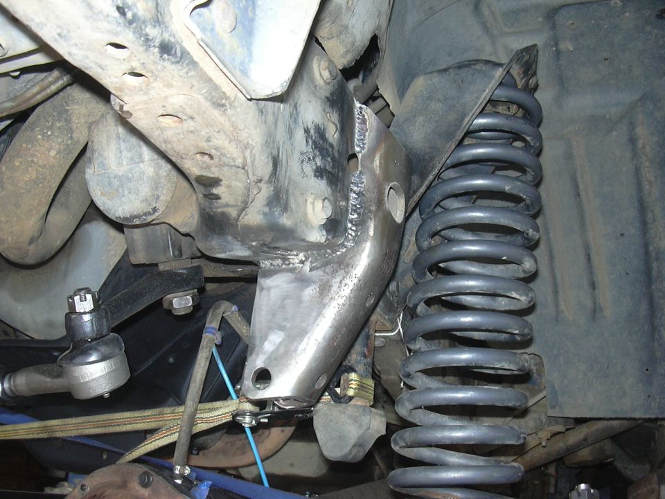 finished trackbar mount