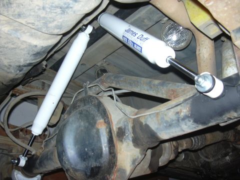 1991 Ford Bronco - rear 15" travel shocks