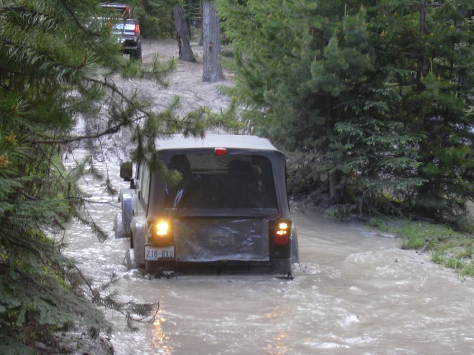 I hope you like mud holes if you're planning on heading down Raven's Roost