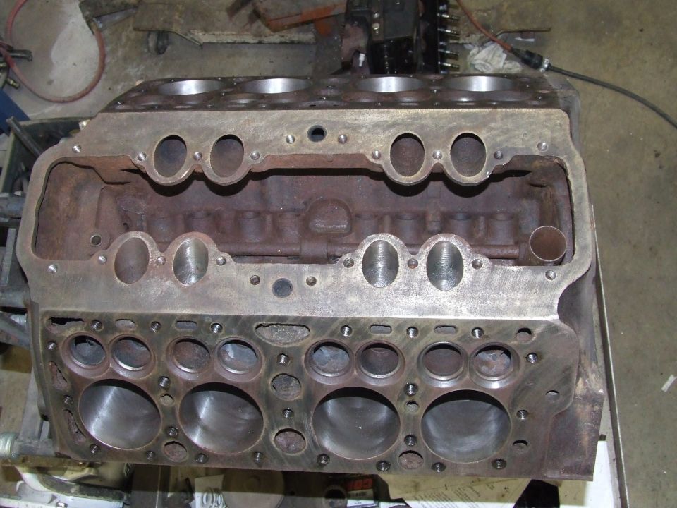 Still working on cleaning the block