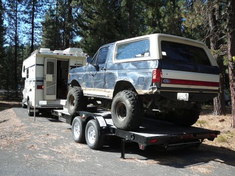 1991 Ford Bronco - New setup with the Superduty!