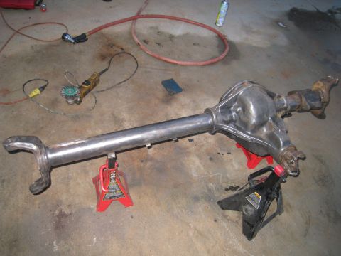1996 Ford Bronco - cleaned up, one side done.
