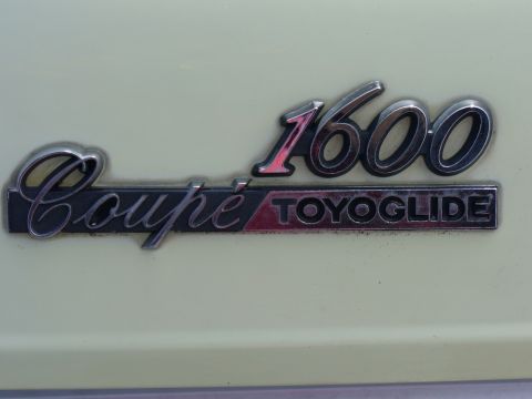 1971 Toyota Corolla - Rear emblem