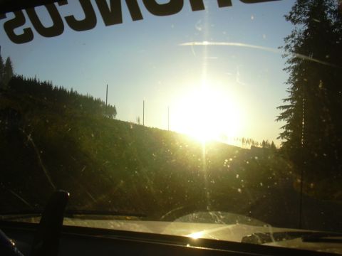 1991 Ford Bronco - The end of another beautiful day!