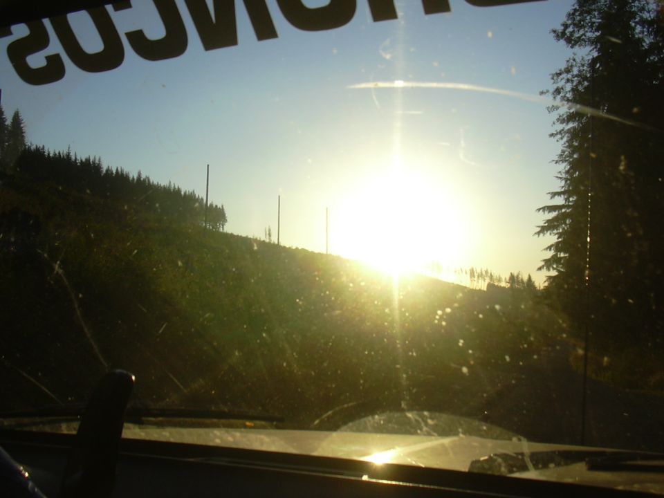 The end of another beautiful day!